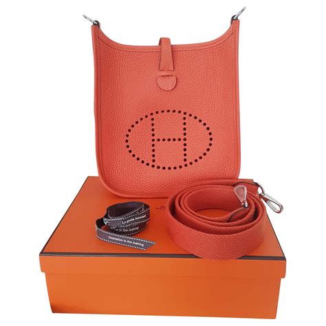 hermes orange evelyne